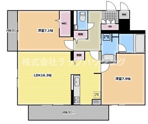 インペリアル大宮の物件間取画像